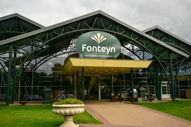 Twee graden Verlating Echt Bedrijfsuitbreiding Fonteyn Outdoor Living Mall, Uddel | VanWestreenen